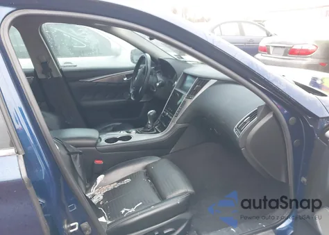 2017 Infiniti Q50 3.0T Sport из США, поврежденный, VIN JN1EV7AR1HM840017